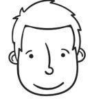 Hombre joven sonriente