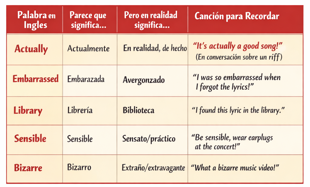 En este momento estás viendo Aprende inglés con música: evita confusiones
